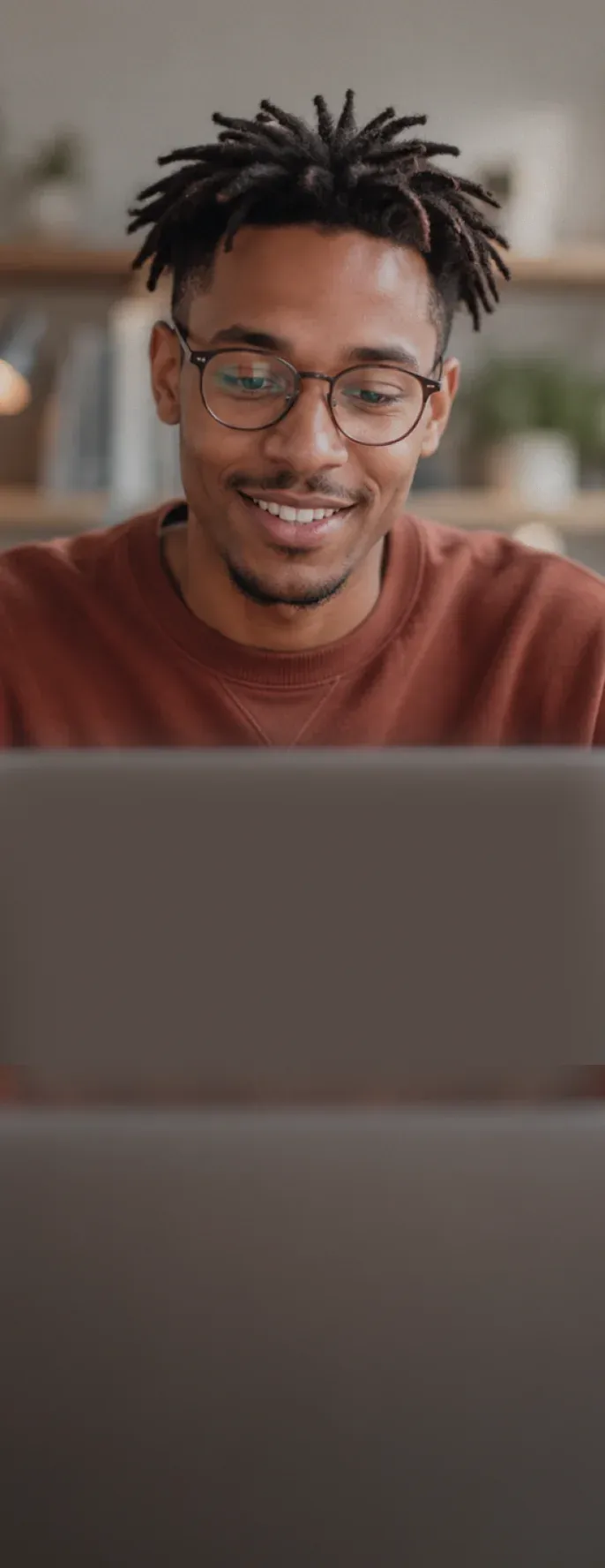 E-commerce spotlight portrait (mobile)