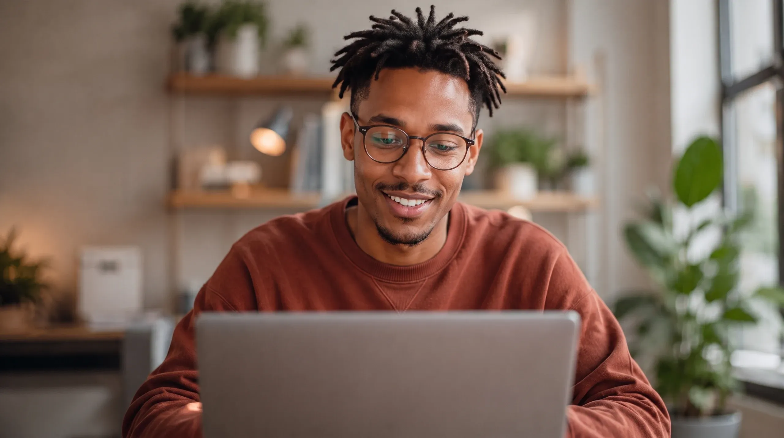 E-commerce spotlight portrait