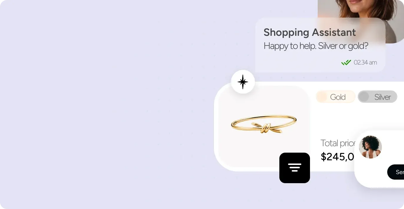 Product carousel, inline
