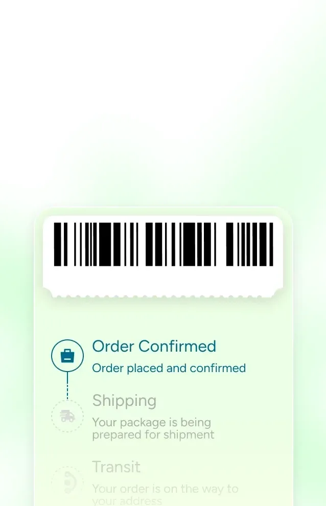 Cart recovery and order tracking (mobile)